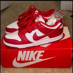 Nike Dunk Low SP Red Sneakers
